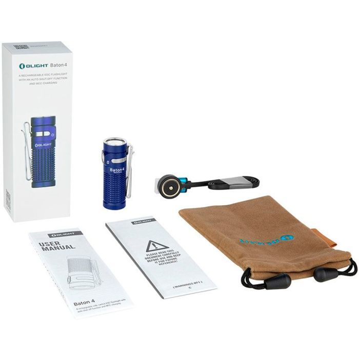 Ліхтар Olight Baton 4 Regal Blue зображення 7