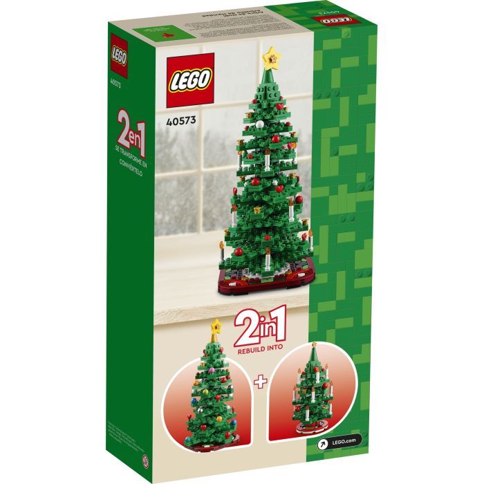 Конструктор LEGO Iconic Новогодняя елка (40573) изображение 3
