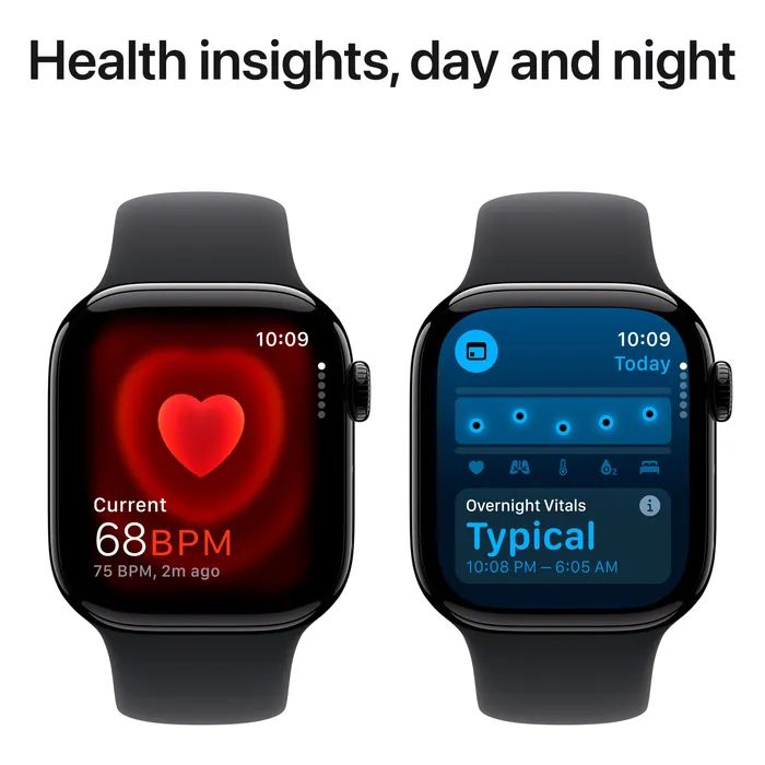 Смарт-годинник Apple Watch Series 10 GPS 42mm Rose Gold Aluminium Case with Light Blush Sport Band - S/M (MWWH3QH/A) зображення 5