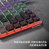 Клавіатура GamePro MK140R Red Swich Low Profile USB Dark Gray (MK140R) зображення 5