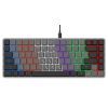 Клавіатура GamePro MK140R Red Swich Low Profile USB Dark Gray (MK140R)