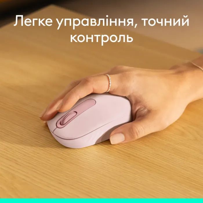 Мышка Logitech M196 Bluetooth Rose (910-007461) изображение 9