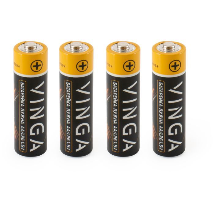 Батарейка AA LR6 Alkaline 8pcs Blister Vinga (VJABAA8) изображение 2