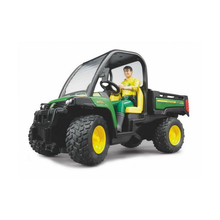 Спецтехніка Bruder Автомобіль John Deere Gator XUV 855D з фігуркою (02490)
