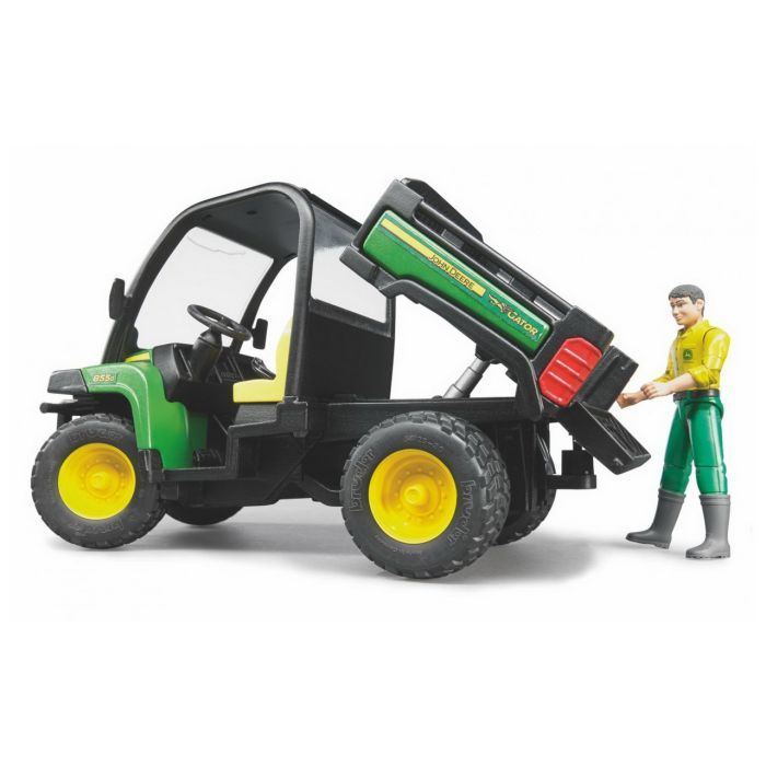 Спецтехніка Bruder Автомобіль John Deere Gator XUV 855D з фігуркою (02490) зображення 2
