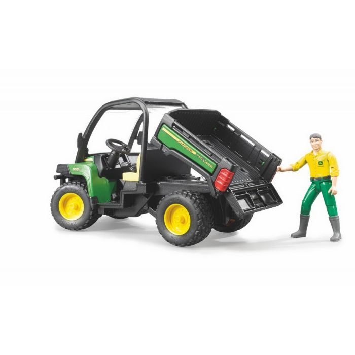 Спецтехніка Bruder Автомобіль John Deere Gator XUV 855D з фігуркою (02490) зображення 7