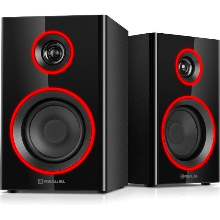 Акустична система REAL-EL S-410 Black (EL121200016) зображення 2