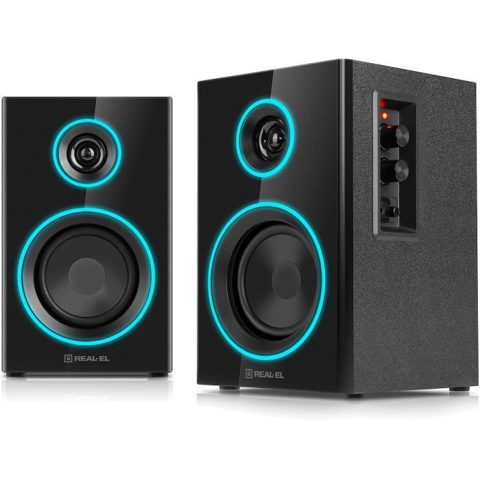 Акустична система REAL-EL S-410 Black (EL121200016) зображення 3