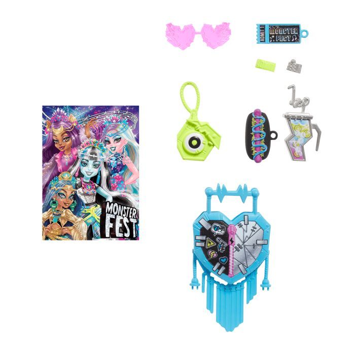 Кукла Monster High Фрэнки Монстро-фестиваль (HXH79) изображение 4