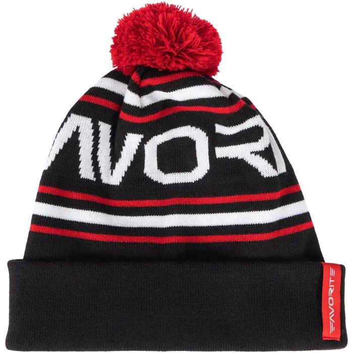 Шапка Favorite Pompon Hat 56 Gray Black Logo (1693.08.86) изображение 4