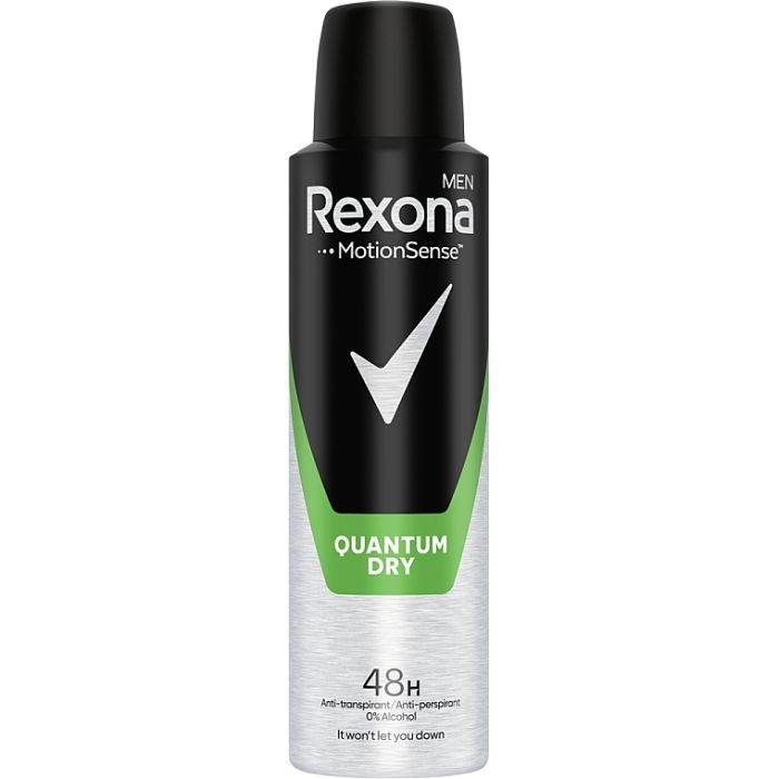 Антиперспирант Rexona Men Quantum Dry 150 мл (8717644320396)