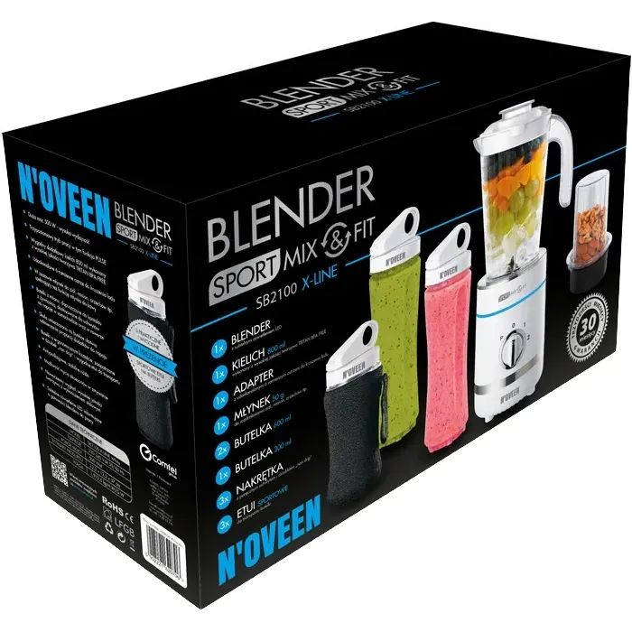 Блендер Noveen SB2100 (Sport Mix & Fit) изображение 10