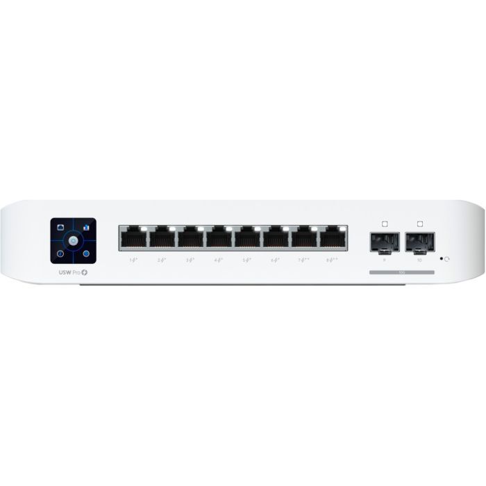 Коммутатор сетевой Ubiquiti USW-PRO-8-POE изображение 2