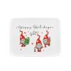 Блюдо Ardesto Christmas Gnomes, 20х15см, порцеляна, прямокутна (AR3064)