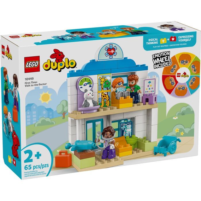 Конструктор LEGO DUPLO Town Впервые: визит к врачу (10449)