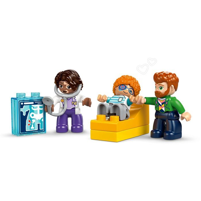 Конструктор LEGO DUPLO Town Впервые: визит к врачу (10449) изображение 4