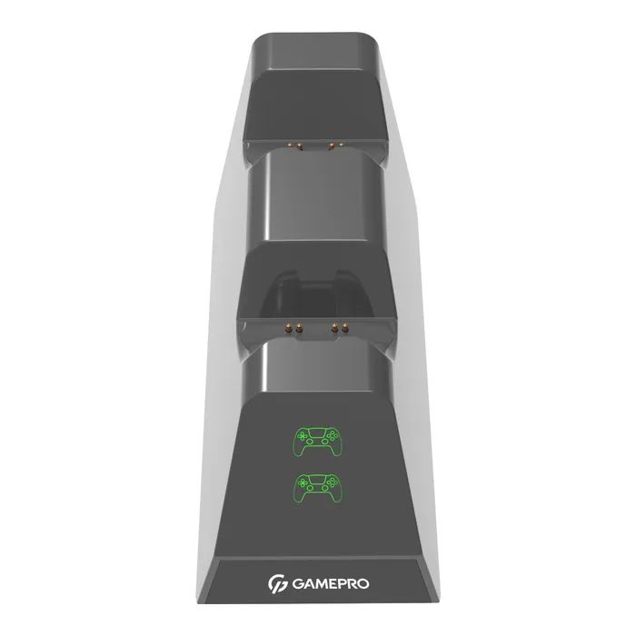 Зарядное устройство GamePro CHS420B Для геймпадів DualSense PS5 Black (CHS420B)