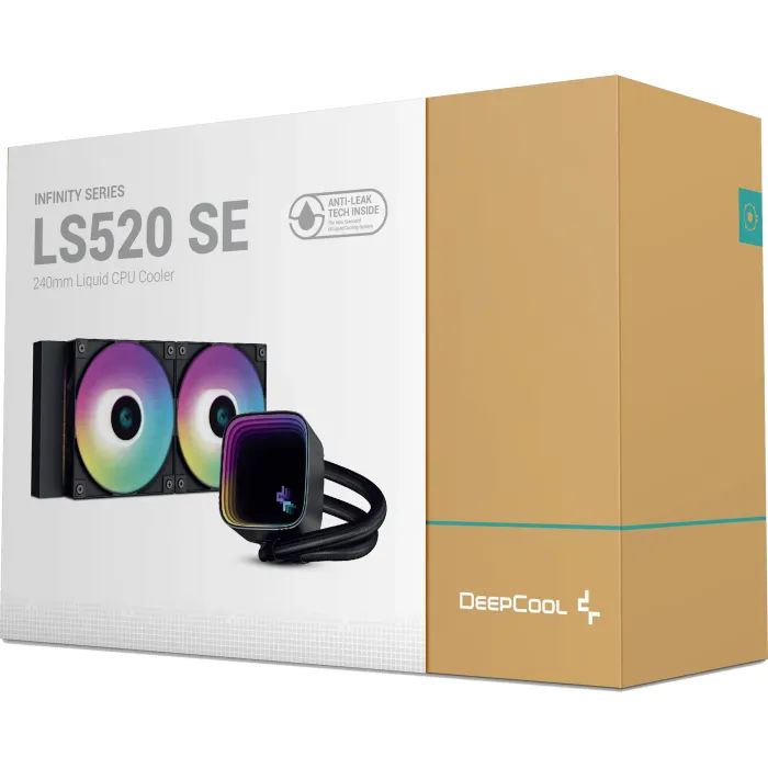 Система рідинного охолодження Deepcool LS520 SE Black (R-LS520-BKAMMM-G-1) зображення 6