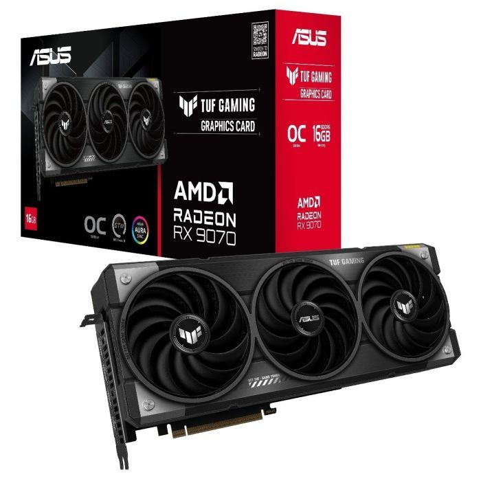 Відеокарта ASUS Radeon RX 9070 16Gb TUF OC GAMING (TUF-RX9070-O16G-GAMING) зображення 10