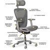Офисное кресло Mealux Q1 Air Grey (HF-Q1 M/G) изображение 10