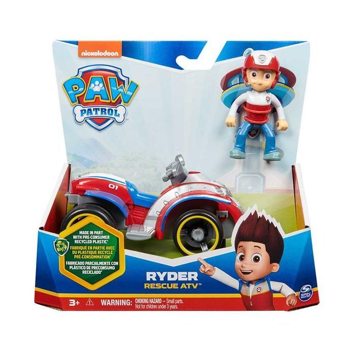 Игровой набор Paw Patrol Спасательный автомобиль с водителем Райдер (SM16775/8807) изображение 9