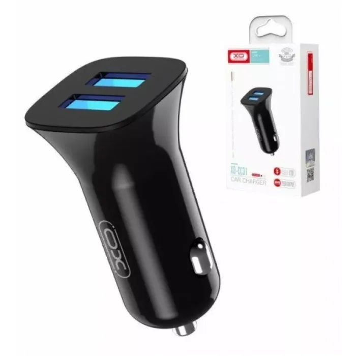 Зарядное устройство XO CC31 2.4A/2 USB White (XO-СC31-WH)