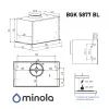 Витяжка кухонна Minola BGK 5877 BL зображення 12