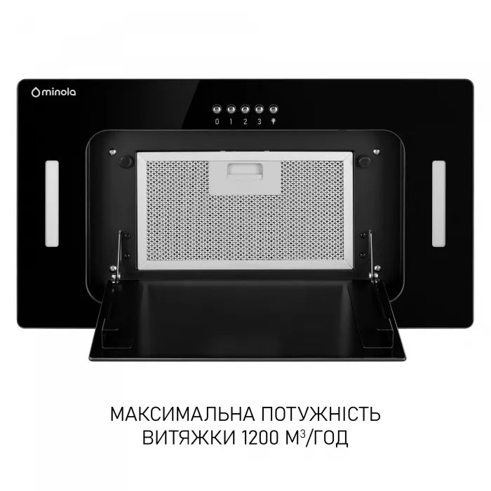 Витяжка кухонна Minola BGK 5877 BL зображення 6