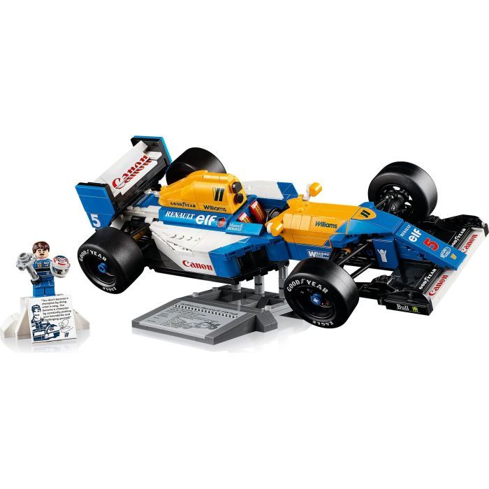 Конструктор LEGO Icons Williams Racing FW14B и Найджел Мэнселл (10353) изображение 4