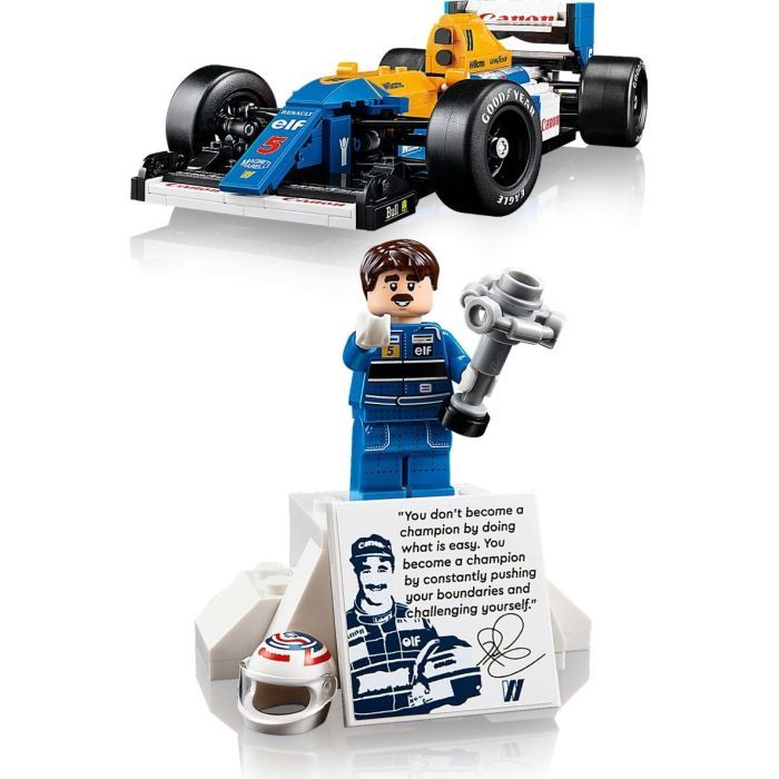 Конструктор LEGO Icons Williams Racing FW14B и Найджел Мэнселл (10353) изображение 8