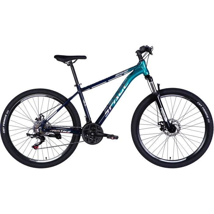 Велосипед Space 27.5" Phaeton AM DD рама-17" Al синьо-зелений 2025 (OPS-SP-27.5-031)