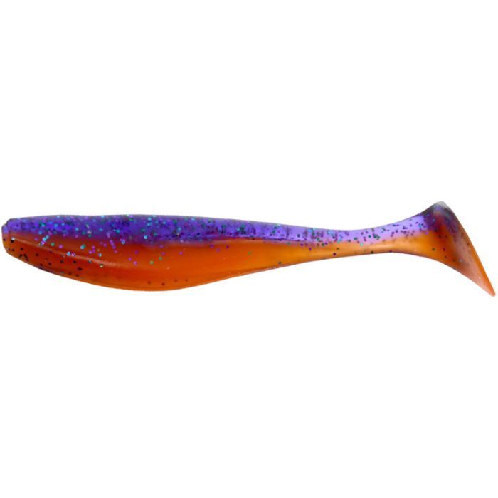 Силикон рыболовный FishUP Wizzle Shad 3" 207 - Dark Violet/Orange (8шт/уп) (1864.07.13)