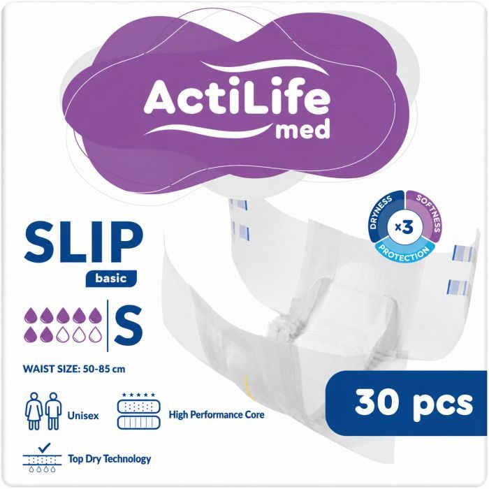 Підгузки для дорослих ActiLife Med Basic L, 30 шт (4820174981662)