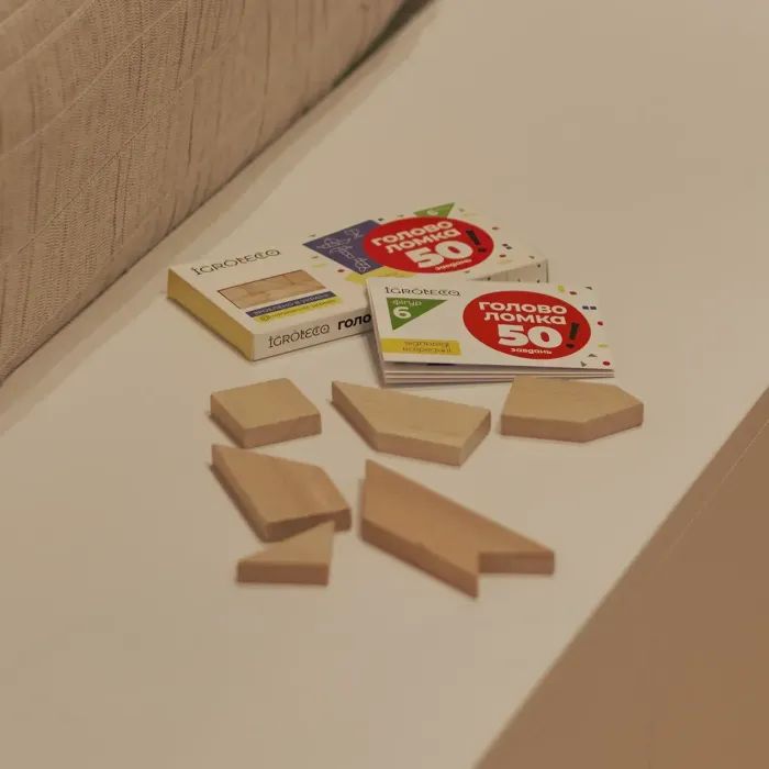 Развивающая игрушка Ігротеко Танграм 6 элементов (900569) изображение 2