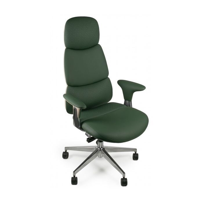 Офисное кресло Barsky Lux Leather green LC-01 (LC-01)