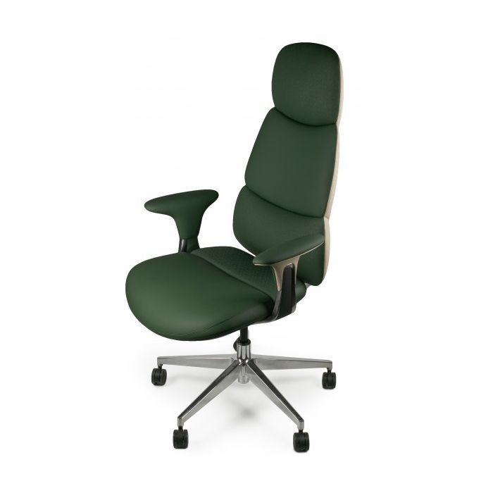 Офисное кресло Barsky Lux Leather green LC-01 (LC-01) изображение 8