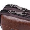 Сумка Vintage Из натуральной кожи Коричневая (22738) изображение 6