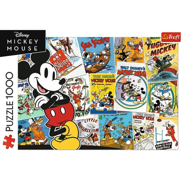 Пазл Trefl Mickey&friends Світ Міккі 1000 елементів (5900511107418) зображення 2