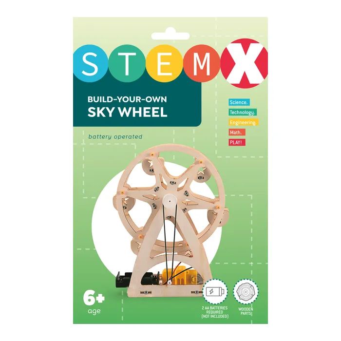 Конструктор Stem Колесо обозрения Деревянный на батарейках (3858894673742) изображение 4