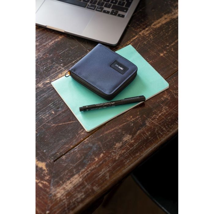 Кошелек Pacsafe RFIDsafe zip around wallet Темно-синий (11050651) изображение 7