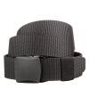 Ремінь Vintage Текстильний чоловічий Чорний (20228)