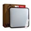 Светильник Vestum GLOW матовий 60W 391*391*65мм 3000К-6500К з ДК горіх (VS-91052)