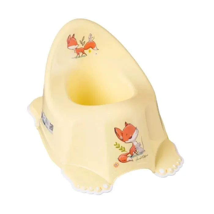 Горшок Tega Baby з музикою антиковзкий FOREST FAIRYTALE light yellow (PO-069-109)