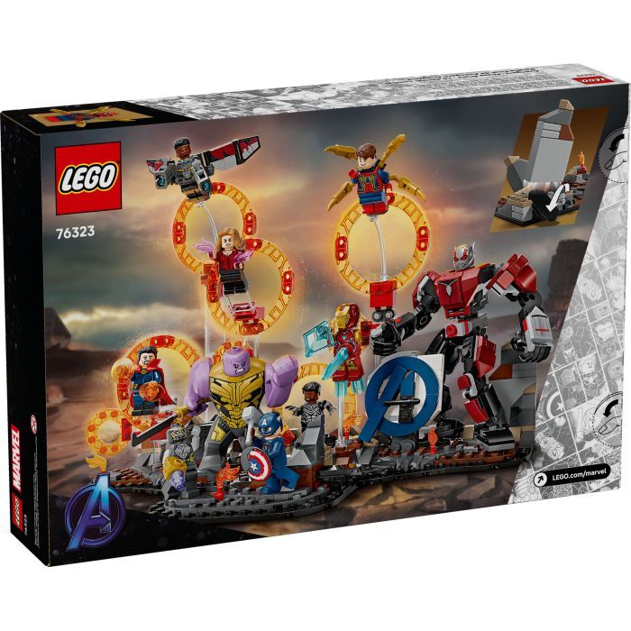 Конструктор LEGO Super Heroes Мстители: Завершение. Решающая битва (76323) изображение 7