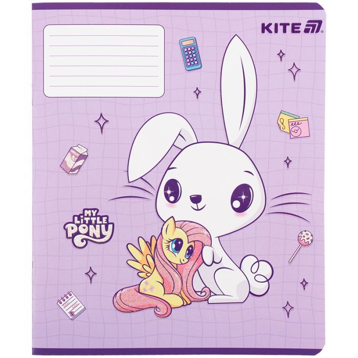 Зошит Kite My Little Pony, 12 аркушів, клітинка (LP25-232) зображення 3