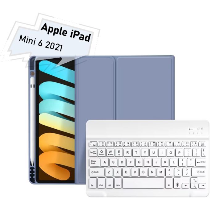 Чехол для планшета BeCover with keyboard Apple iPad Mini 6 2021 Black (712986)