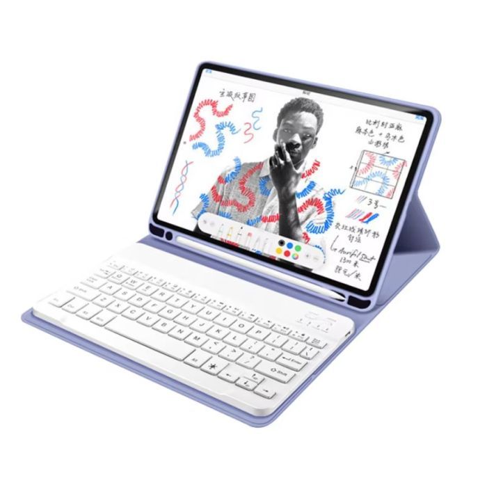 Чехол для планшета BeCover with keyboard Apple iPad Mini 6 2021 Black (712986) изображение 2
