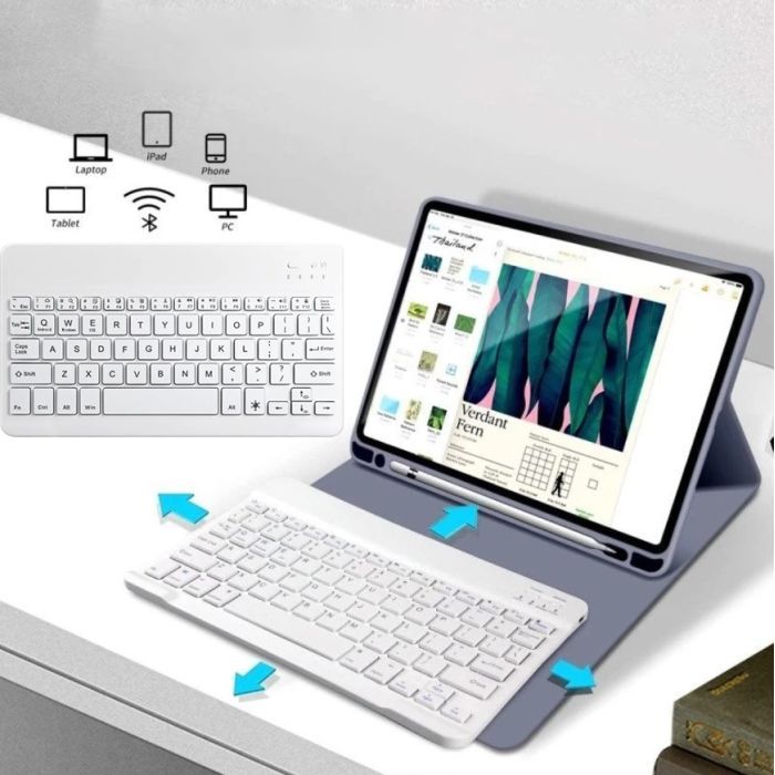 Чехол для планшета BeCover with keyboard Apple iPad Mini 6 2021 Black (712986) изображение 4