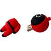 USB флеш накопитель Wibrand 16GB Squid Game Red USB 2.0 (WI2.0/SG16R) изображение 4