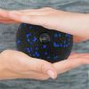 Массажный мяч PowerPlay PP-4351 Epp Massage Ball (d10) Чорно/Синій (PP-4351_Blue_d10) изображение 4